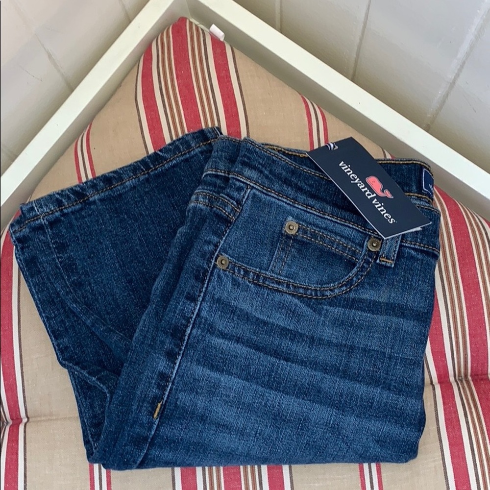 NWT Boys Lewis Bay Wash Stretch Denim